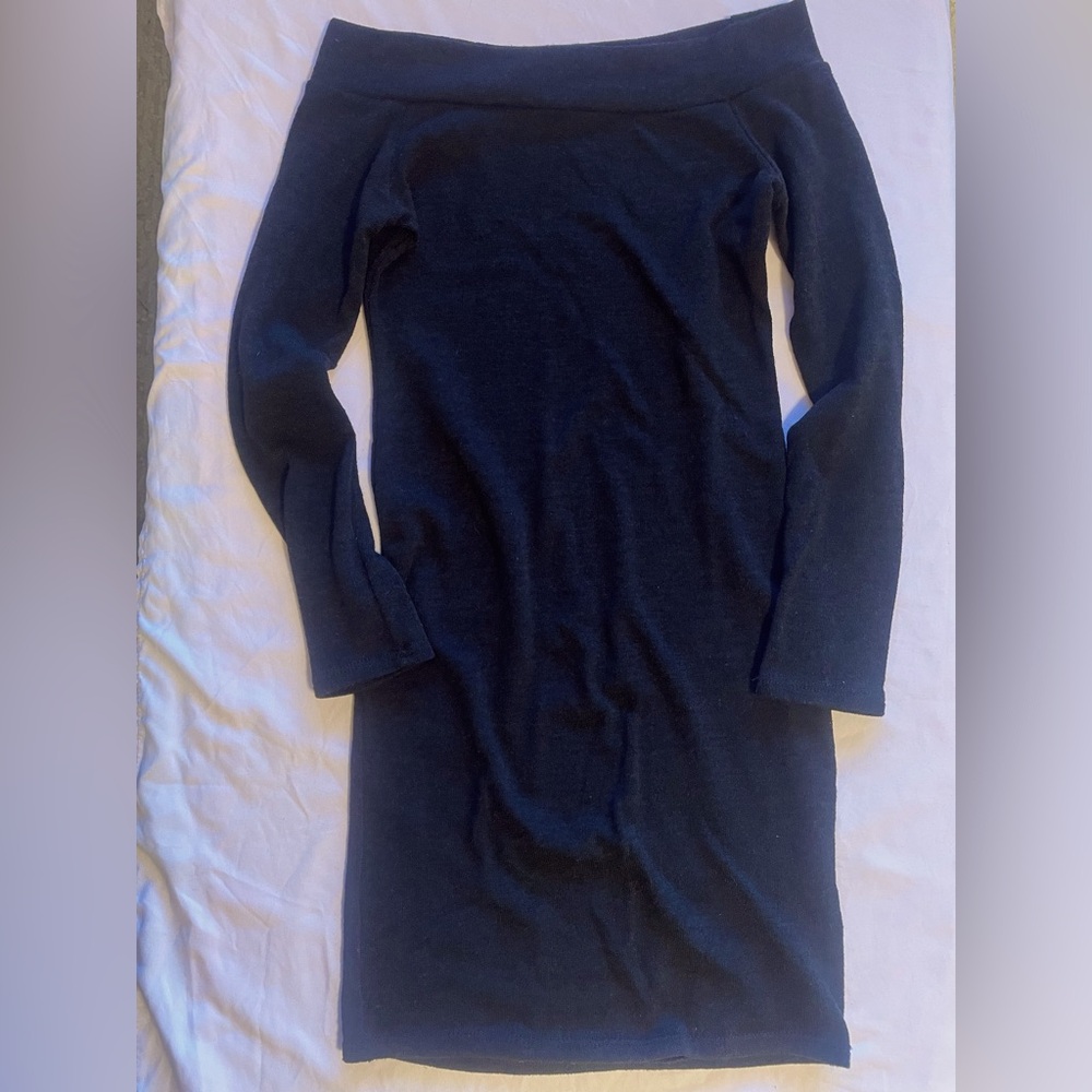 Off shoulder mini dress